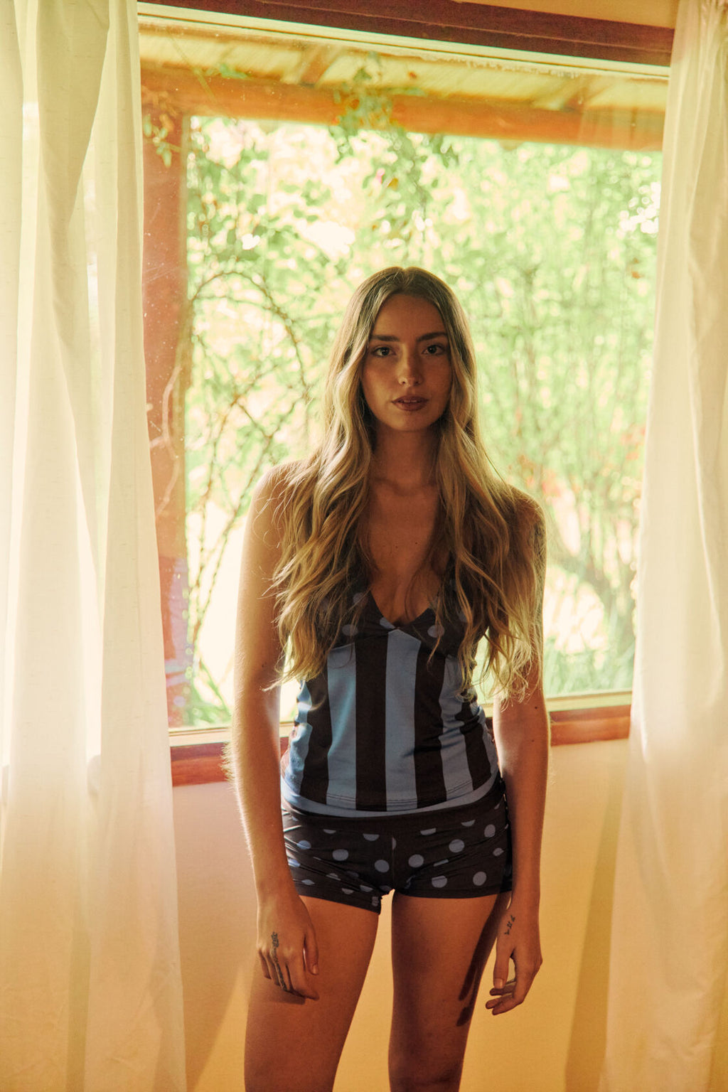 Top Leire lila